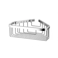 Origins Living Large Corner Shower Basket - Chrome 189762