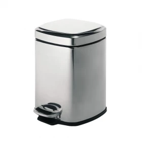 Origins Living Pedal Bin Square 5L - Polished 2309-13