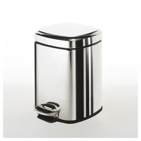 Origins Living Square Pedal Bin 3L Soft Close - Polished 2209-13