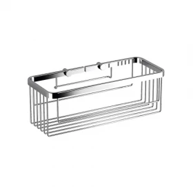 Origins Living Rectangular Shower Basket - Chrome 189786