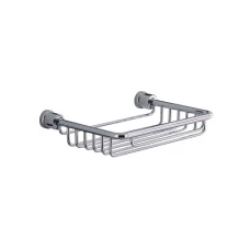 Origins Living Square Wire Soap Basket - Chrome 052936
