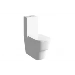 Modern Close Coupled Pan  Cistern & Seat - Ebzone