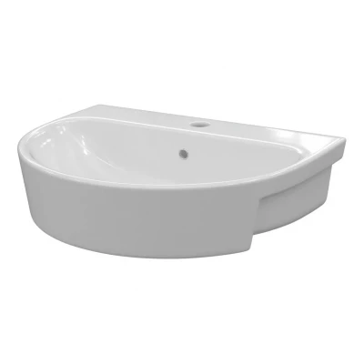 Semi Recessed Basin