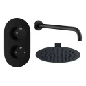 Shower Valve Mixer Packs Black