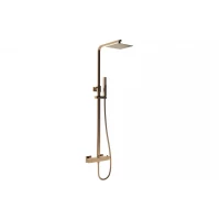 Shower Columns Brushed Bronze