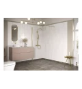 Wetroom Panels Brushed Brass - Ebzone