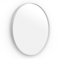 Origins Living City Round Mirror 60cm White Round B375653