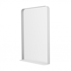 Origins Living City Mirror with Shelf 50 White - 50x75cm Rectangular CTY-002057-WH