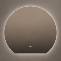 Origins Living Claris Round Cut Mirror 100cm Round Cut CLR-01D109-03