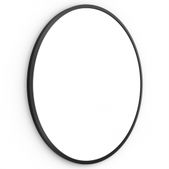 Origins Living Docklands Round Mirror 80cm Black Round B375547