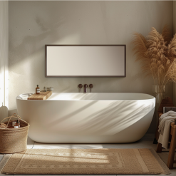 Origins Living Docklands Rectangular Mirror 41 Brushed Bronze - 40x100cm Rectangular DKL-001410-BZ
